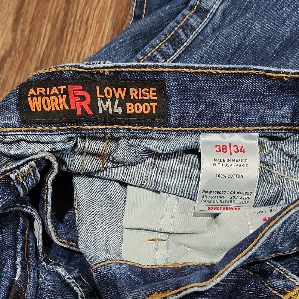 2 Pairs of Men's Ariat M4 Low Rise Bootcut Jeans